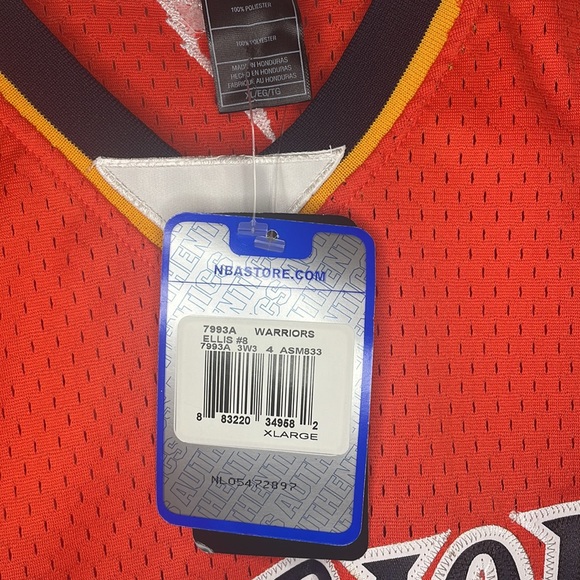 NWT Monta Ellis Warriors Jersey Men XL
Stitch Adidas We Believe Orange NBA - Picture 5 of 14